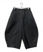 BLACK COMME des GARCONSブラックコムデギャルソン）の古着「エステルツイル サルエルパンツ」｜ブラック