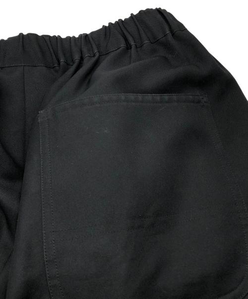 BLACK COMME des GARCONS（ブラックコムデギャルソン）BLACK COMME des GARCONS (ブラックコムデギャルソン) エステルツイル サルエルパンツ ブラック サイズ:Sの古着・服飾アイテム