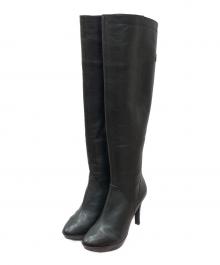 SEVEN TWELVE THIRTY（セブントゥエルブサーティー）の古着「ロングブーツ」｜ブラック