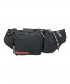 PRADA SPORTSプラダスポーツ）の古着「ウエストバッグ」｜ブラック