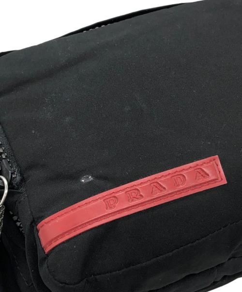 PRADA SPORTS（プラダスポーツ）PRADA SPORTS (プラダスポーツ) ウエストバッグ ブラックの古着・服飾アイテム