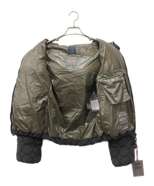 DUVETICA（デュベティカ）DUVETICA (デュベティカ) mina perhonen (ミナ ペルホネン) Thiadue ダウンジャケット ブラック サイズ:Mの古着・服飾アイテム