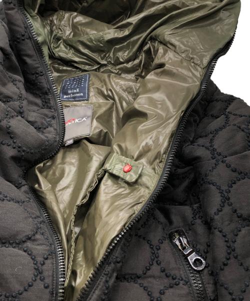 DUVETICA（デュベティカ）DUVETICA (デュベティカ) mina perhonen (ミナ ペルホネン) Thiadue ダウンジャケット ブラック サイズ:Mの古着・服飾アイテム