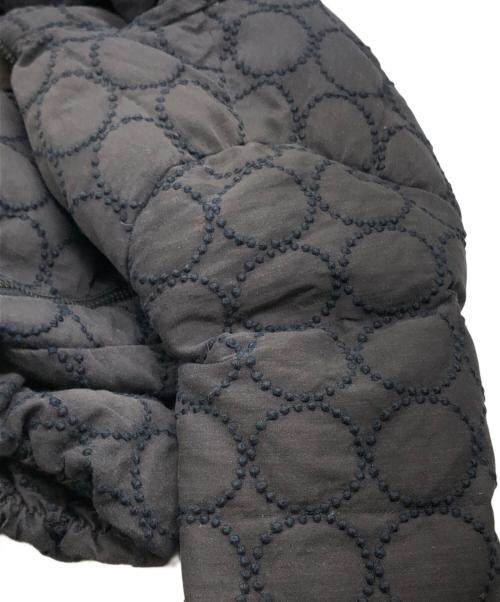 DUVETICA（デュベティカ）DUVETICA (デュベティカ) mina perhonen (ミナ ペルホネン) Thiadue ダウンジャケット ブラック サイズ:Mの古着・服飾アイテム