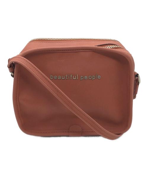 beautiful people（ビューティフルピープル）beautiful people (ビューティフルピープル) ショルダーバッグ レッド サイズ:下記参照の古着・服飾アイテム