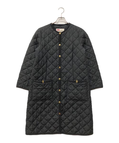 Traditional Weatherwear（トラディショナルウェザーウェア）Traditional Weatherwear (トラディショナルウェザーウェア) キルティングコート ブラック サイズ:36の古着・服飾アイテム