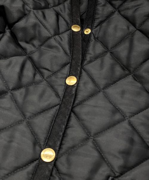 Traditional Weatherwear（トラディショナルウェザーウェア）Traditional Weatherwear (トラディショナルウェザーウェア) キルティングコート ブラック サイズ:36の古着・服飾アイテム