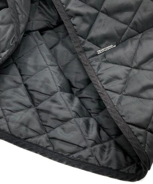 Traditional Weatherwear（トラディショナルウェザーウェア）Traditional Weatherwear (トラディショナルウェザーウェア) キルティングコート ブラック サイズ:36の古着・服飾アイテム