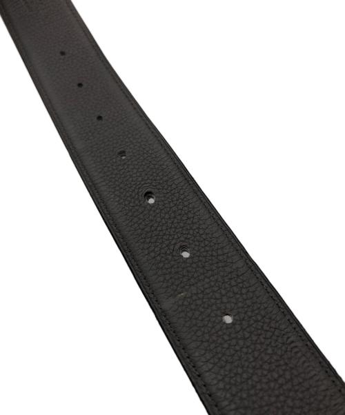 HERMES（エルメス）HERMES (エルメス) リバーシブルホースシューバックルベルト ブラックの古着・服飾アイテム