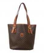 CELINEセリーヌ）の古着「マガダム柄トートバッグ」｜ブラウン