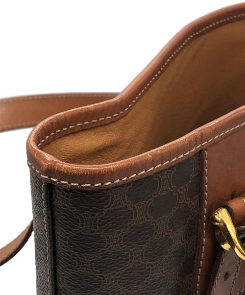 CELINE（セリーヌ）CELINE (セリーヌ) マガダム柄トートバッグ ブラウン サイズ:下記参照の古着・服飾アイテム