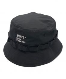 WTAPS（ダブルタップス）の古着「JUNGLE 02 / HAT / POLY. WEATHER. FORTLESS」｜ブラック