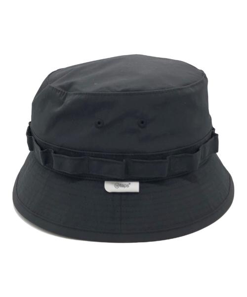 WTAPS（ダブルタップス）WTAPS (ダブルタップス) JUNGLE 02 / HAT / POLY. WEATHER. FORTLESS ブラック サイズ:下記参照の古着・服飾アイテム
