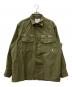 WTAPS（ダブルタップス）の古着「LS / COTTON. SATIN」｜グリーン