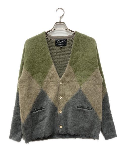 Pherrow's（フェローズ）Pherrow's (フェローズ) モヘア混カーディガン グリーン サイズ:40の古着・服飾アイテム