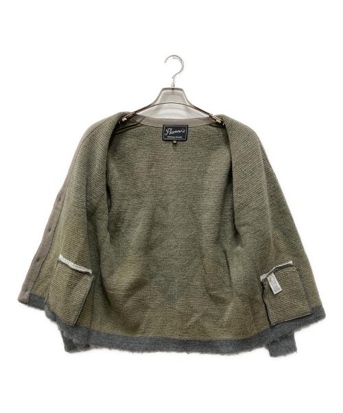 Pherrow's（フェローズ）Pherrow's (フェローズ) モヘア混カーディガン グリーン サイズ:40の古着・服飾アイテム