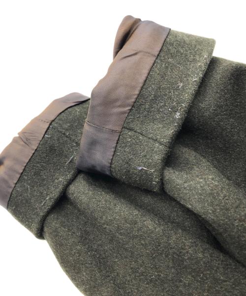 schneiders（シュナイダー）schneiders (シュナイダー) ウールステンカラーコート グリーン サイズ:56の古着・服飾アイテム