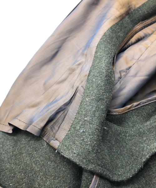 schneiders（シュナイダー）schneiders (シュナイダー) ウールステンカラーコート グリーン サイズ:56の古着・服飾アイテム