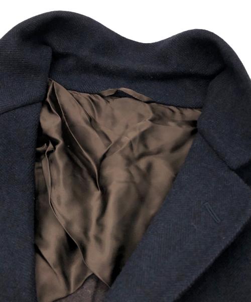 Belvest（ベルヴェスト）Belvest (ベルベスト) チェスターコート ネイビー サイズ:56の古着・服飾アイテム