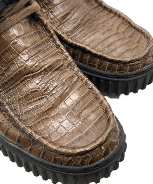 CLARKS（クラークス）CLARKS (クラークス) Martine rose (マーティン・ローズ) レザーシューズ ブラウン サイズ:UK8の古着・服飾アイテム