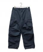 Graphpaperグラフペーパー）の古着「Pigment Drill Field Pants」｜ネイビー