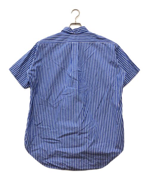 Graphpaper（グラフペーパー）Graphpaper (グラフペーパー) ストライプシャツ ブルー サイズ:1の古着・服飾アイテム