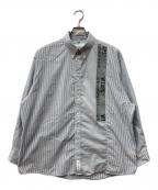 WTAPSダブルタップス）の古着「ボタンダウンシャツ」｜ブルー