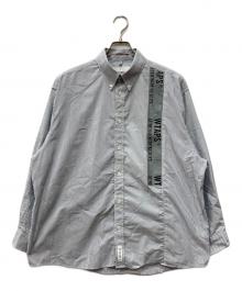 WTAPS（ダブルタップス）の古着「ボタンダウンシャツ」｜ブルー