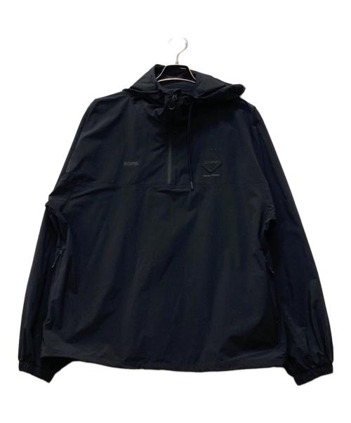 Bristol（ブリストル）Bristol (ブリストル) WILD SIDE (ワイルドサイド) HALF ZIP ANORAK ブラック サイズ:Mの古着・服飾アイテム