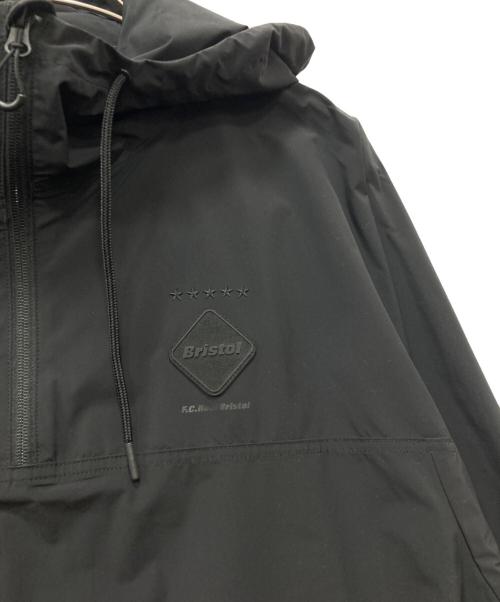 Bristol（ブリストル）Bristol (ブリストル) WILD SIDE (ワイルドサイド) HALF ZIP ANORAK ブラック サイズ:Mの古着・服飾アイテム