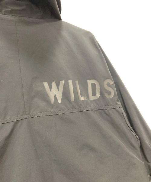 Bristol（ブリストル）Bristol (ブリストル) WILD SIDE (ワイルドサイド) HALF ZIP ANORAK ブラック サイズ:Mの古着・服飾アイテム
