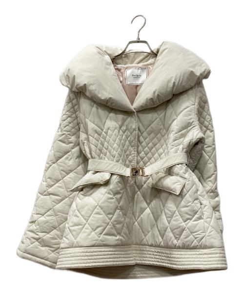 HER LIP TO（ハーリップトゥ）HER LIP TO (ハーリップトゥ) Madison Quilted Short Coat ホワイト サイズ:Sの古着・服飾アイテム