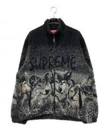 SUPREME（シュプリーム）の古着「Wolf Fleece Jacket」｜ブラック