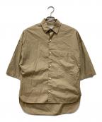 MADISON BLUEマディソンブルー）の古着「J・BRADLEY  タイプライターシャツ」｜ベージュ