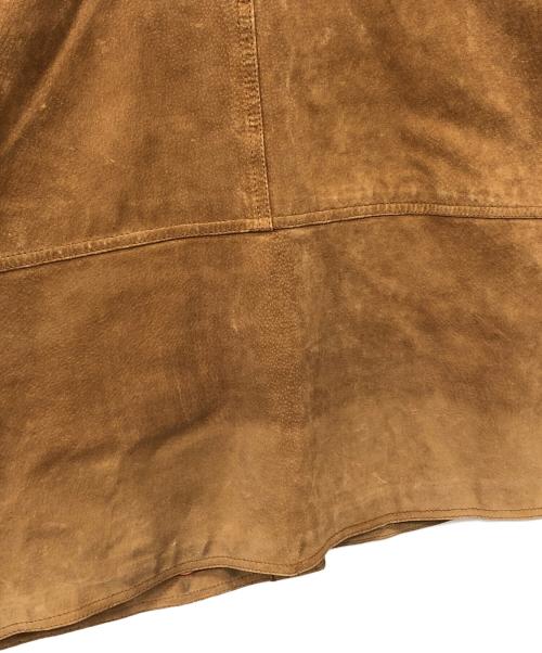 L.L.Bean（エルエルビーン）L.L.Bean (エルエルビーン) PIG SUEDE SHAWL COLLAR JACKET ブラウン サイズ:XLの古着・服飾アイテム