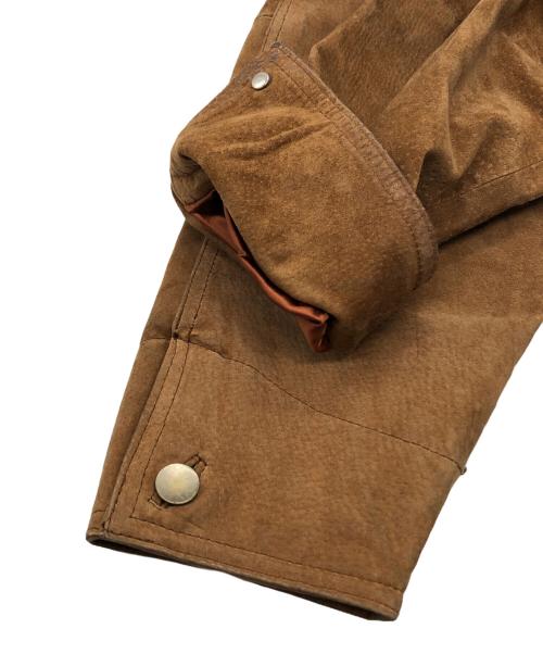 L.L.Bean（エルエルビーン）L.L.Bean (エルエルビーン) PIG SUEDE SHAWL COLLAR JACKET ブラウン サイズ:XLの古着・服飾アイテム