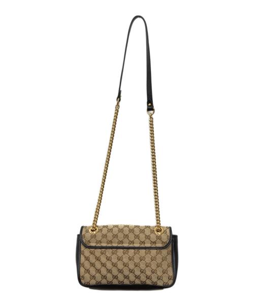 GUCCI（グッチ）GUCCI (グッチ) チェーンショルダーバッグ ベージュ サイズ:下記参照の古着・服飾アイテム