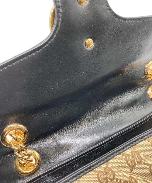 GUCCI（グッチ）GUCCI (グッチ) チェーンショルダーバッグ ベージュ サイズ:下記参照の古着・服飾アイテム