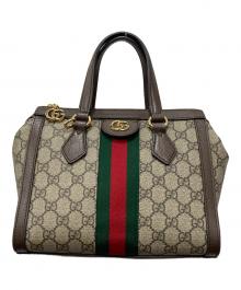 GUCCI（グッチ）の古着「スモールトートバッグ」｜ベージュ