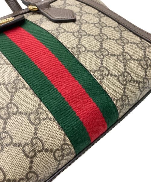 GUCCI（グッチ）GUCCI (グッチ) スモールトートバッグ ベージュの古着・服飾アイテム