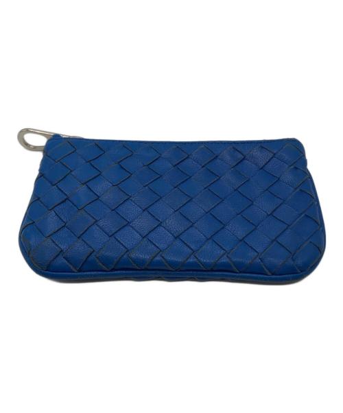 BOTTEGA VENETA（ボッテガベネタ）BOTTEGA VENETA (ボッテガベネタ) コインケース ブルーの古着・服飾アイテム