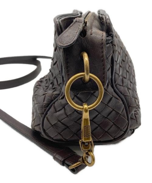 BOTTEGA VENETA（ボッテガベネタ）BOTTEGA VENETA (ボッテガベネタ) ショルダーバッグ ブラウンの古着・服飾アイテム