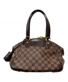 LOUIS VUITTON（ルイ ヴィトン）の古着「ハンドバッグ」｜ブラウン
