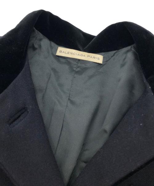 BALENCIAGA（バレンシアガ）BALENCIAGA (バレンシアガ) 金釦コート ネイビー サイズ:38の古着・服飾アイテム