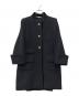 BALENCIAGA（バレンシアガ）の古着「金釦コート」｜ネイビー