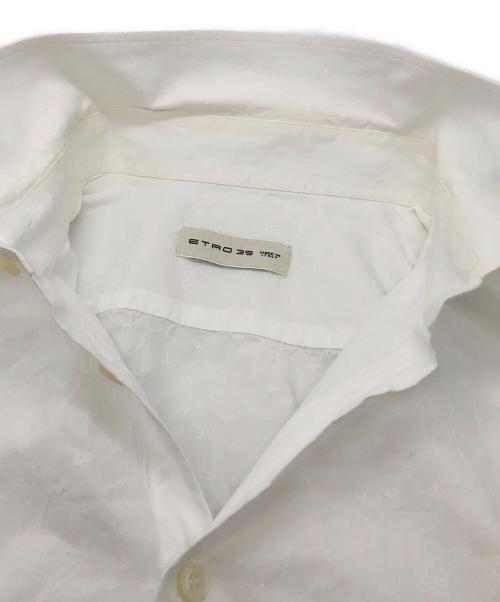 ETRO（エトロ）ETRO (エトロ) 長袖シャツ ホワイト サイズ:39の古着・服飾アイテム