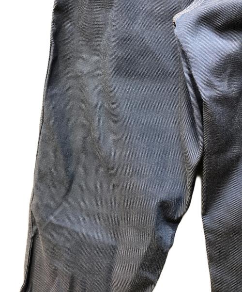 COMME des GARCONS HOMME PLUS（コムデギャルソンオムプリュス）COMME des GARCONS HOMME PLUS (コムデギャルソンオムプリュス) コットン×ポリエステル ワイドパンツ ブルー サイズ:Sの古着・服飾アイテム