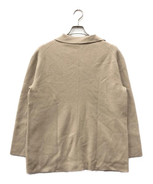 Plage（プラージュ）Plage (プラージュ) ミラノリブニットジャケット ベージュ サイズ:下記参照の古着・服飾アイテム