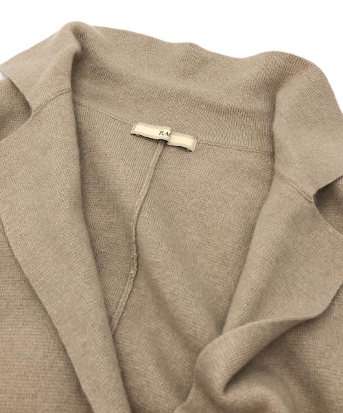 Plage（プラージュ）Plage (プラージュ) ミラノリブニットジャケット ベージュ サイズ:下記参照の古着・服飾アイテム