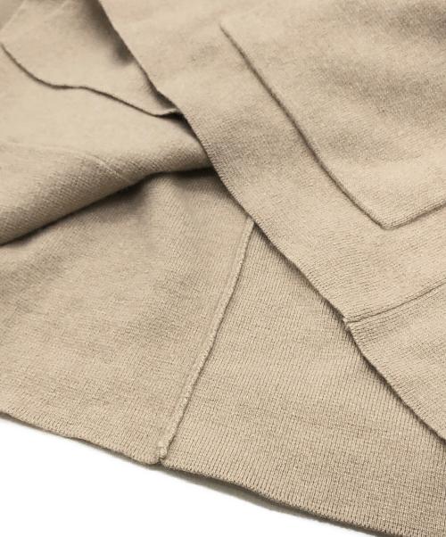 Plage（プラージュ）Plage (プラージュ) ミラノリブニットジャケット ベージュ サイズ:下記参照の古着・服飾アイテム